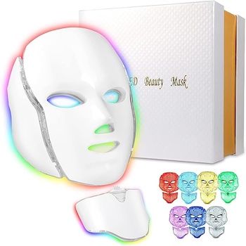 LED Face mask light therapy